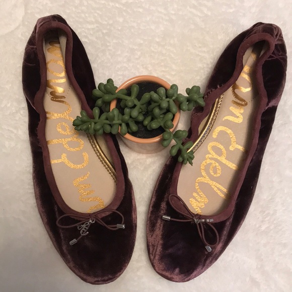 sam edelman velvet flats